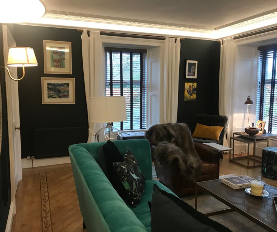 Contemporary residential interior by Decodence Design featuring modern furniture, open-plan layout, and neutral color palette.