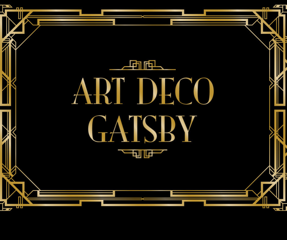 Gatsby With Art Deco Design logo